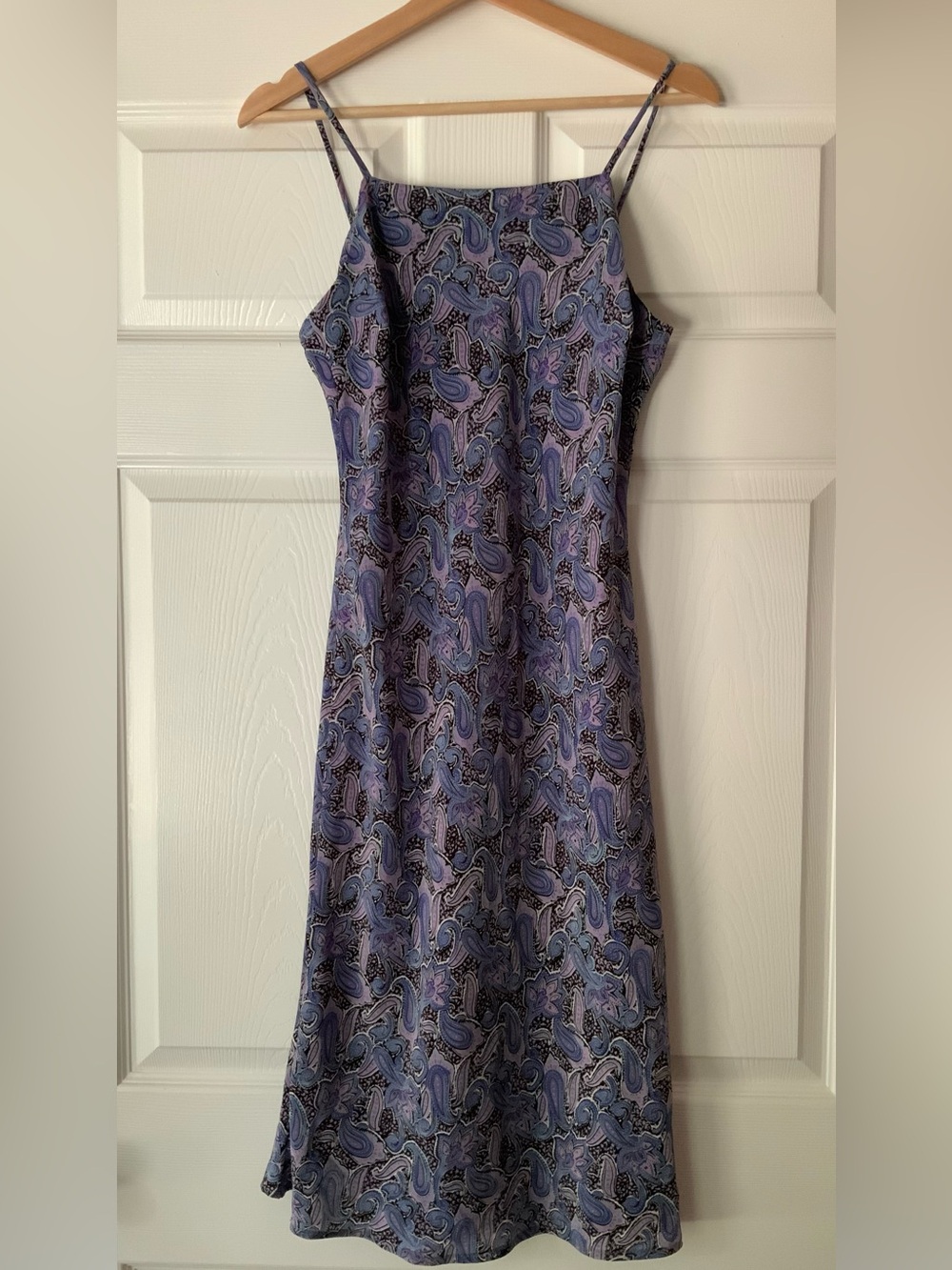 Dizaro Purple Paisley Slip Dress - Women's Spaghetti Strap Dress